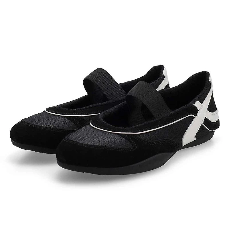 Women's Lettie Mary Jane Sneaker - Black/White