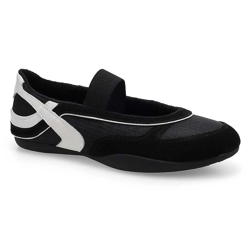 Basket Mary Jane LETTIE, noir/blanc, femmes