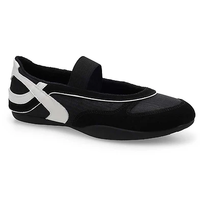 Basket Mary Jane LETTIE, noir/blanc, femmes