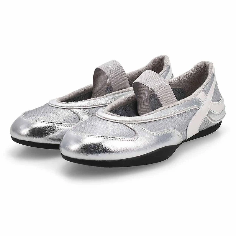 Women's Lettie Mary Jane Sneaker - Black/White
