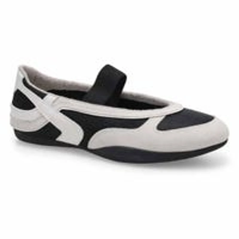 Basket Mary Jane LETTIE, noir/blanc, femmes
