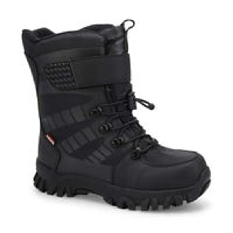 Botte d'hiver impermable LUCAS, noir, enfants