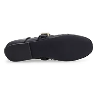 Women's Lucerne Mary Jane ballet flat black.