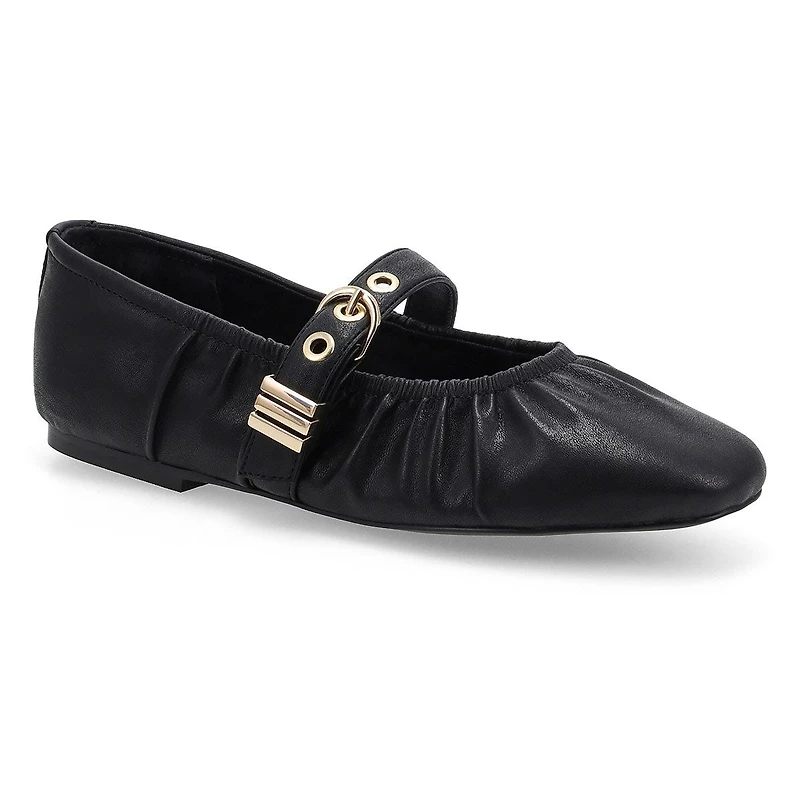 Women's Lucerne Mary Jane ballet flat black.