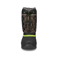 Boys'  Luke 3 Waterproof Winter Boot- Charcoal