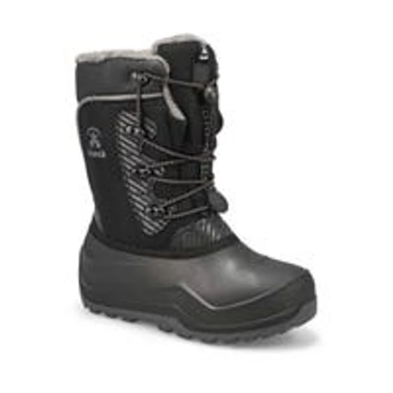 Botte d'hiver impermable LUKE 4, noir, garons