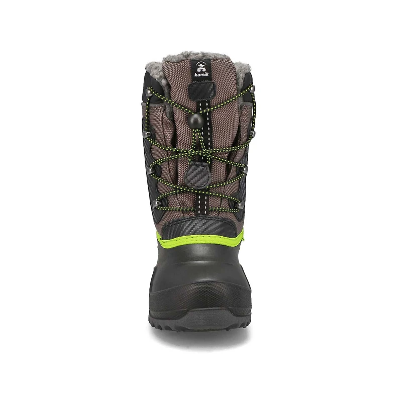 Botte d'hiver imperméable LUKE 4, noir, garçons
