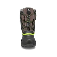 Botte d'hiver imperméable LUKE 4, noir, garçons
