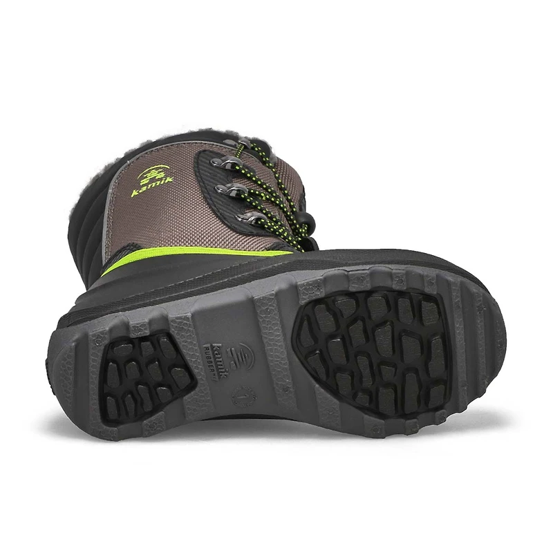 Botte d'hiver imperméable LUKE 4, noir, garçons