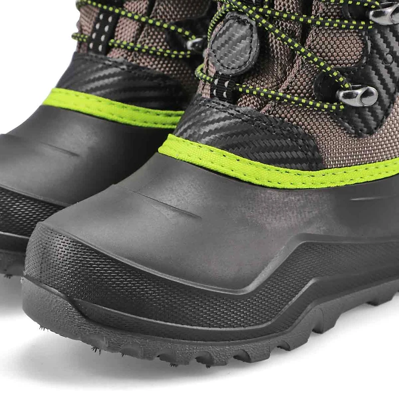 Botte d'hiver imperméable LUKE 4, noir, garçons