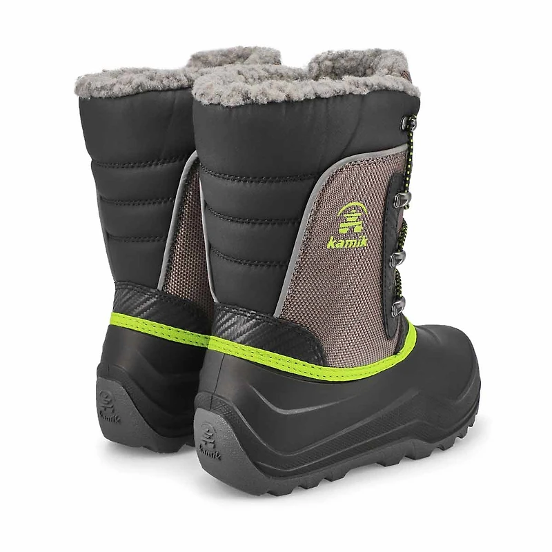 Botte d'hiver imperméable LUKE 4, noir, garçons