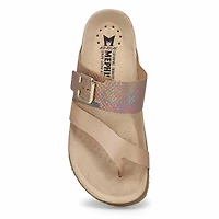 Sandale  lit de pied en lige MADALYN, platine, f