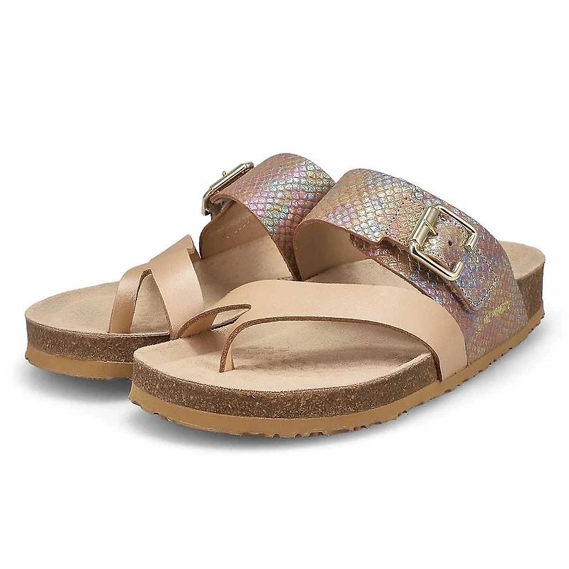 Women's Madalyn Cork Footbed Sandal - Platinum