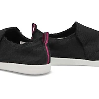 Women's Malibu Slip On Casual  Shoe - Black