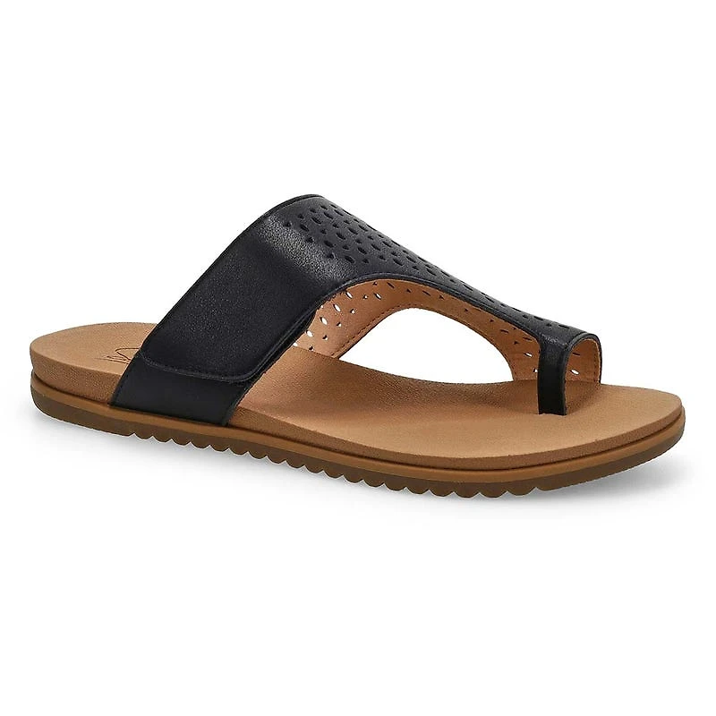 Women's Margot Casual Toe Loop Sandal - Black