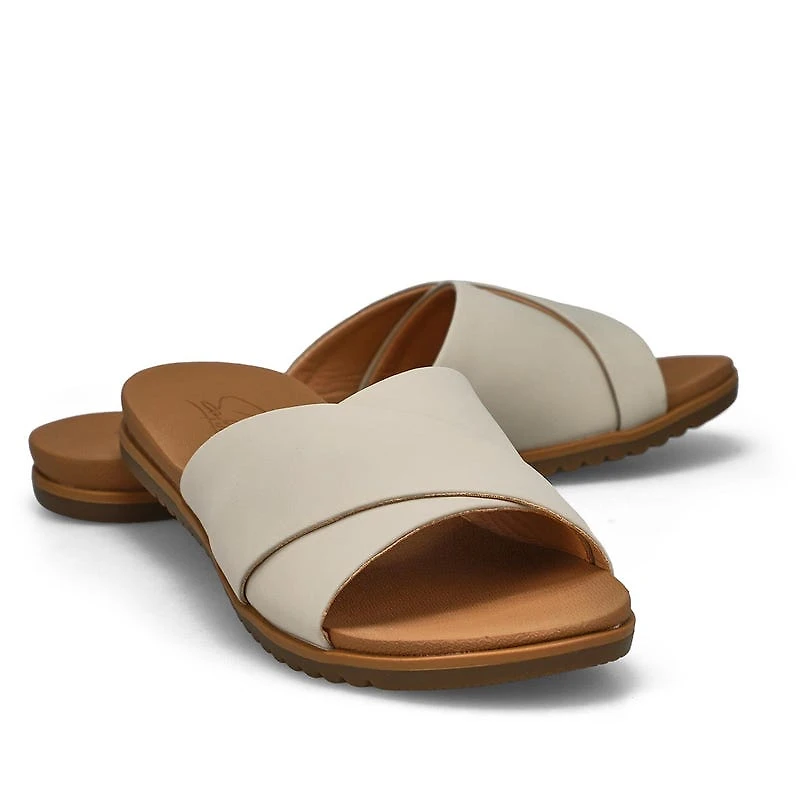 Claquette en cuir MARTI 2, noir, femmes