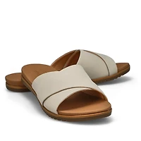 Claquette en cuir MARTI 2, noir, femmes