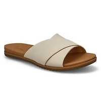 Claquette en cuir MARTI 2, noir, femmes