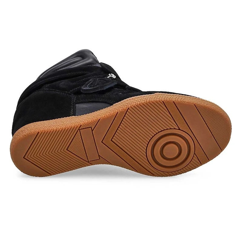 Women's Mavis Wedge Sneaker - Black