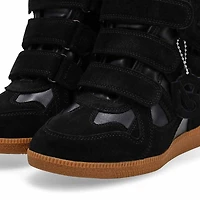 Women's  Mavis Wedge Sneaker - Black