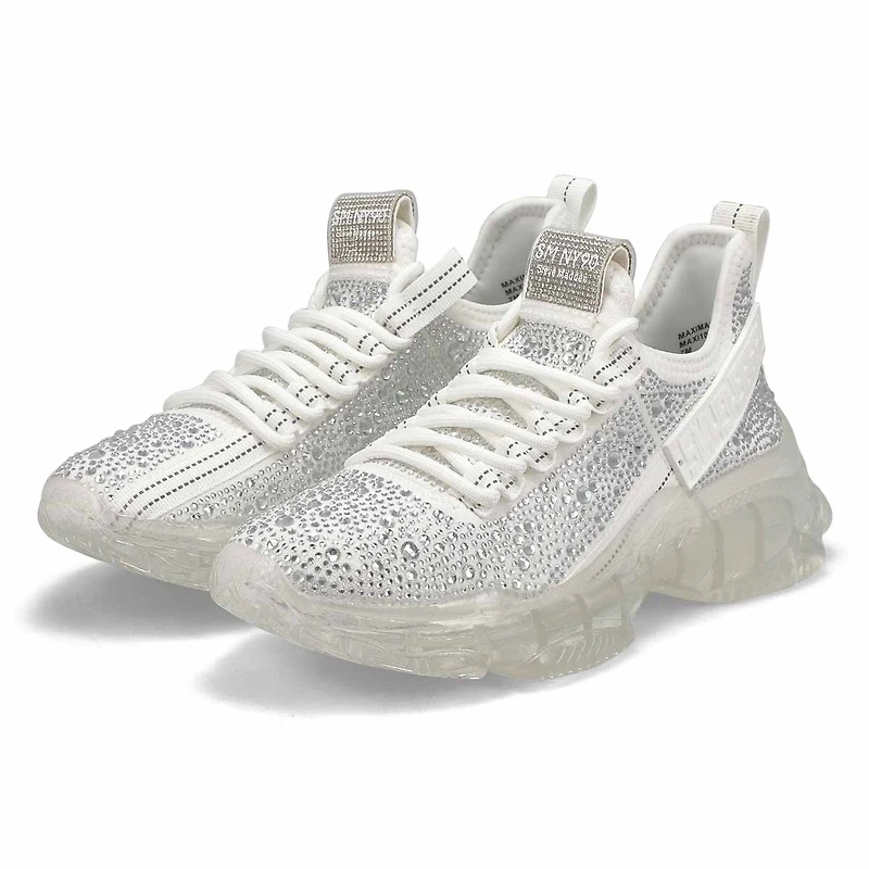 Women's Maxima-R Lace Up Sneaker - White