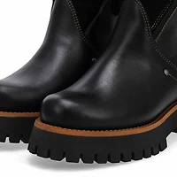 Women's Maya Waterproof Mid Calf Winter Boot - Bla