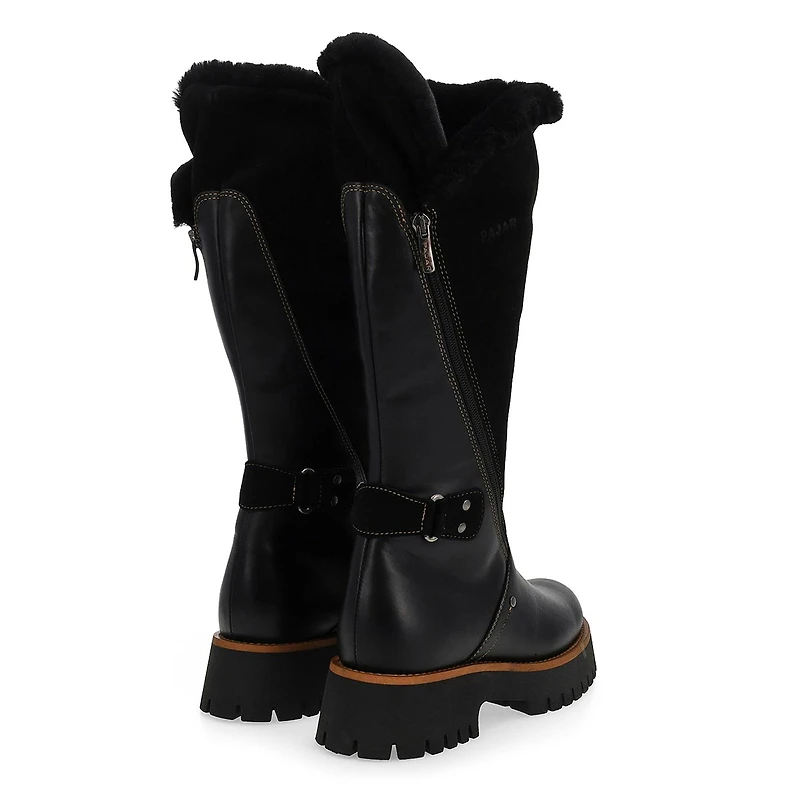 Women's Maya Waterproof Mid Calf Winter Boot - Bla