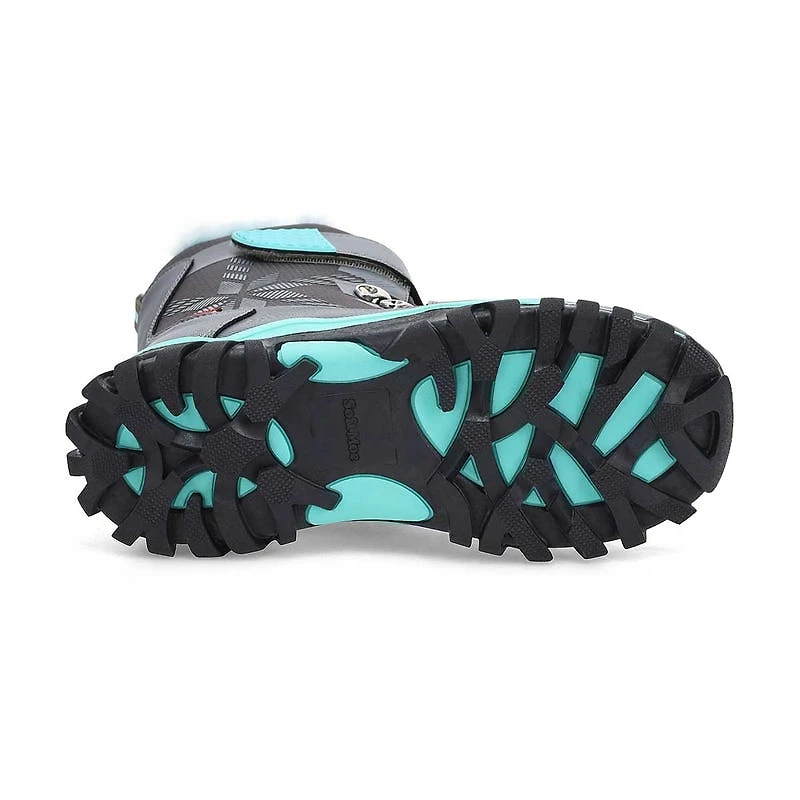 Botte d'hiver impermable MIA, noir/violet, filles