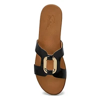 Sandale à enfiler MIKAYLA, noir, femmes