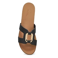 Women's Mikayla Slide Sandal - Black