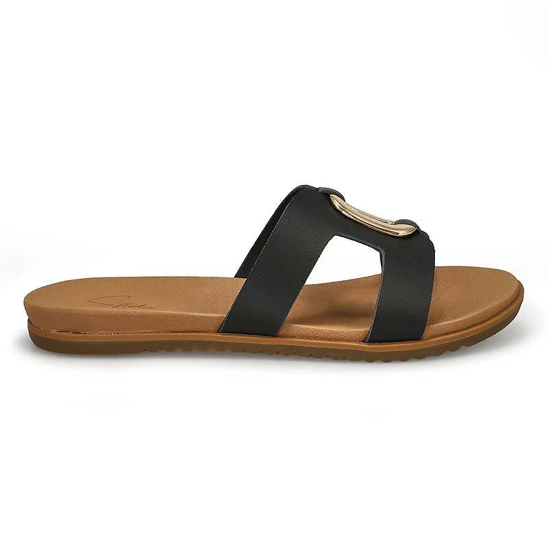 Women's Mikayla Slide Sandal - Black