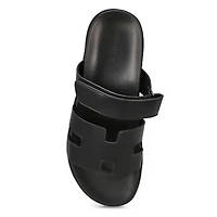 Men' s Mirko Slip On Casual Slide Sandal - Black