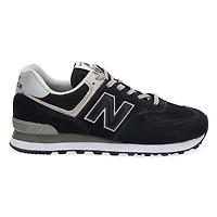 Men's 574 Lace Up Sneaker - Black/White