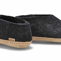 Men's Model A Closed Back Slipper - Grey