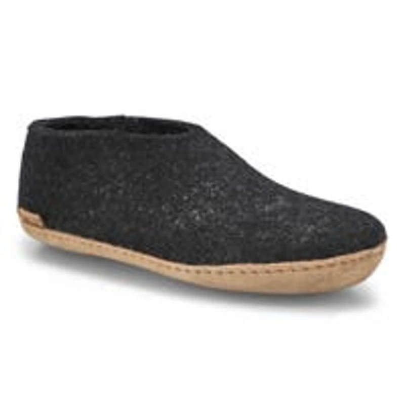 Pantoufle à dos fermé MODEL A, gris, hommes