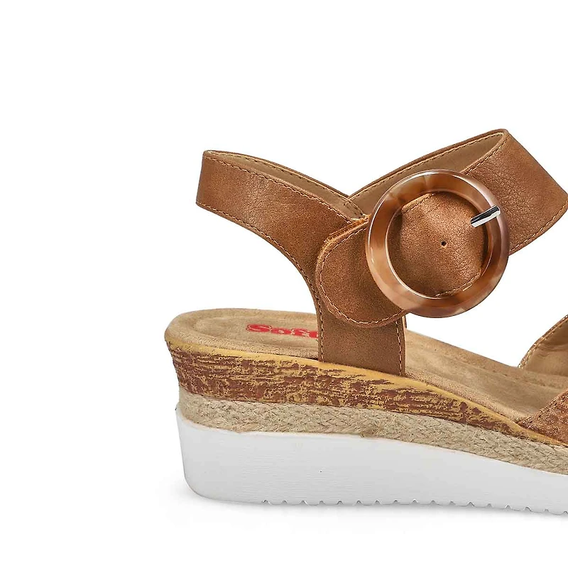 Women's Nadine 93 Vegan Wedge Sandal - Black/Multi