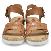 Women's Nadine 93 Vegan Wedge Sandal - Black/Multi