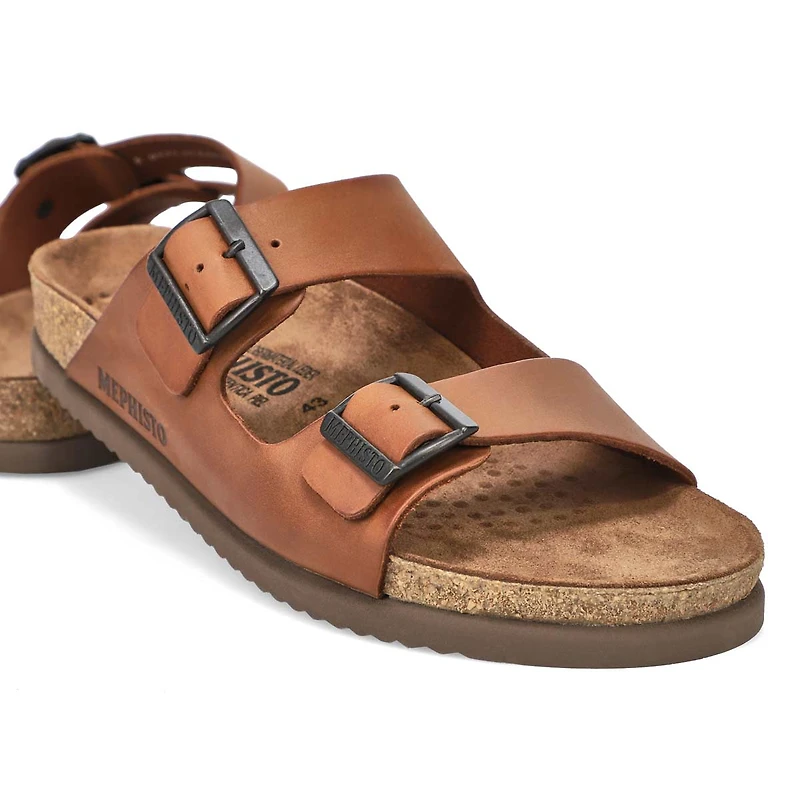 Men's Nerio Scratch Cork Footbed 2 Strap Sandal - 