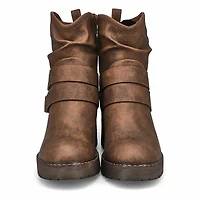 Women's Nikki Block Heel Casual Boot