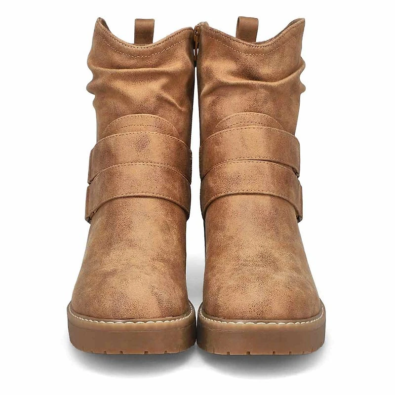 Women's  Nikki Block Heel Casual Boot - Fawn