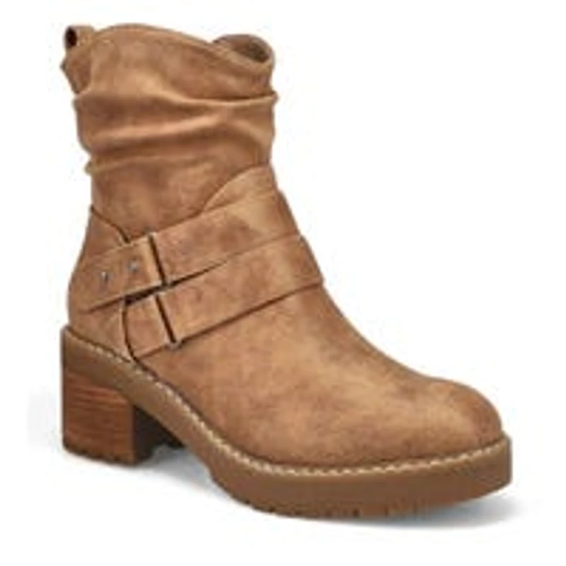 Women's  Nikki Block Heel Casual Boot - Fawn