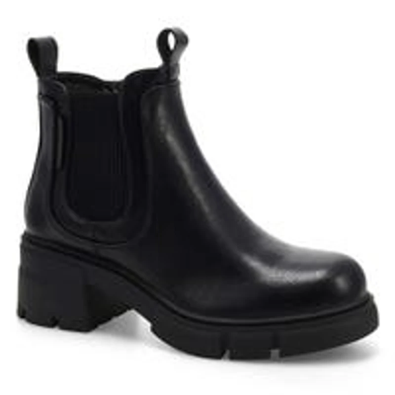 Botte impermable vgane NORQUAY 91, noir, femmes