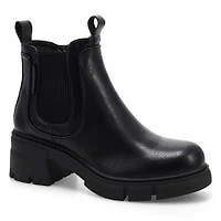 Botte impermable vgane NORQUAY 91, noir, femmes