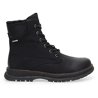 Men's Packard 01 Vegan Waterproof Combat Boot - Bl