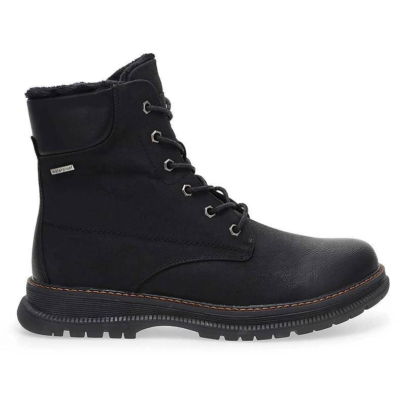 Men's Packard 01 Vegan Waterproof Combat Boot - Bl