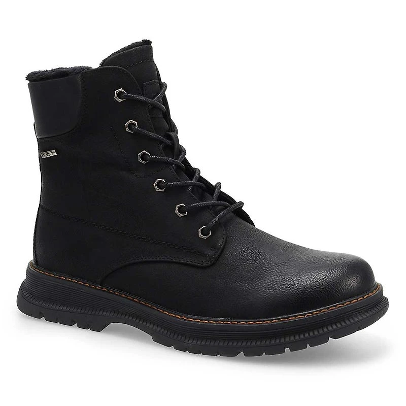 Men's Packard 01 Vegan Waterproof Combat Boot - Bl