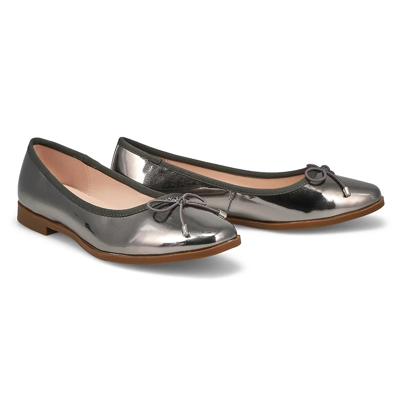 Women's Paislee-M Leather Ballerina Flat
