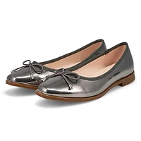 Women's Paislee-M Leather Ballerina Flat