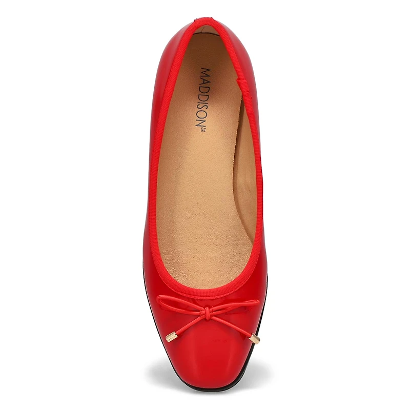 Women's Paislee-M Leather Ballerina Flat