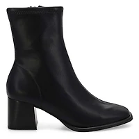 Women's  Pammy Heeled Ankle Boot - Black